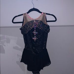 Ice Skating/Dance Dress w/ custom crystallization